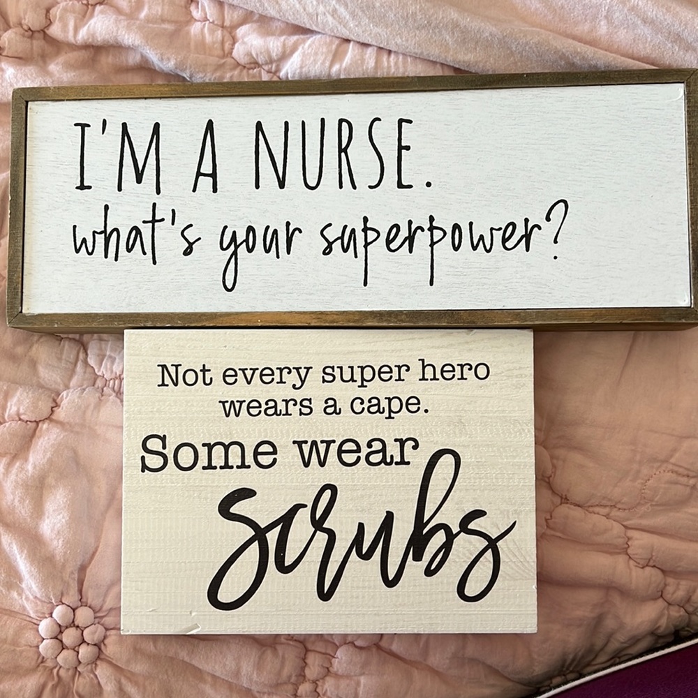 Nurse block signs